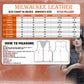 Milwaukee Leather MLL4501 Women's Tactical Swat Style Rider Leather Vest w/ Single Panel Back for Club Patches