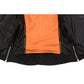 Milwaukee Leather MLL4503 Women's Black Leather Classic V-Neck Motorcycle Rider Vest W/Riveted Lapel Collar Detail