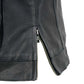 Milwaukee Leather MLL4512 Women’s Black Leather 'Lashes' Club Style Motorcycle Rider Vest W/ Concealed Dual Closure