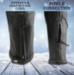 Milwaukee Leather MLM1514SET All Season Black Premium Leather Motorcycle Riders Jacket w/ Heated and Cool-Tec Technology