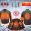 Milwaukee Leather MLM1514SET All Season Black Premium Leather Motorcycle Riders Jacket w/ Heated and Cool-Tec Technology