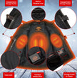Milwaukee Leather MLM1514SET All Season Black Premium Leather Motorcycle Riders Jacket w/ Heated and Cool-Tec Technology