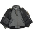 Milwaukee Leather MLM1562 Men's Distressed Grey Leather Jacket with Reflective Skulls