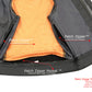 Milwaukee Leather MLM3511 Men's Black Collarless Snap/Zipper Club Style Motorcycle Leather Vest