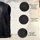 Milwaukee Leather USA MADE MLVSM5005 Men's Black Road Whip Premium Motorcycle Leather Vest with Buffalo Snap Buttons