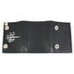 Milwaukee Leather MLW7840 Men's 4” Leather “Skeleton Finger” Tri-Fold Wallet w/ Anti-Theft Stainless Steel Chain