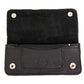 Milwaukee Leather MLW7889 Men's 7.5” Black Premium Leather Soft Biker Wallet - Bi-Fold Anti-Theft Stainless Steel Chain