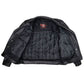 Milwaukee Motorcycle Clothing Co. Men's Unforgiven MC Style Black Leather Jacket w/ Lapel Collar MMC10008