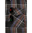Milwaukee Leather MNG11637 Men's Black, Purple, Grey and Red Long Sleeve Cotton Flannel Shirt