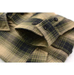 Milwaukee Leather MNG11649 Men's Grey with Black Long Sleeve Cotton Flannel Shirt