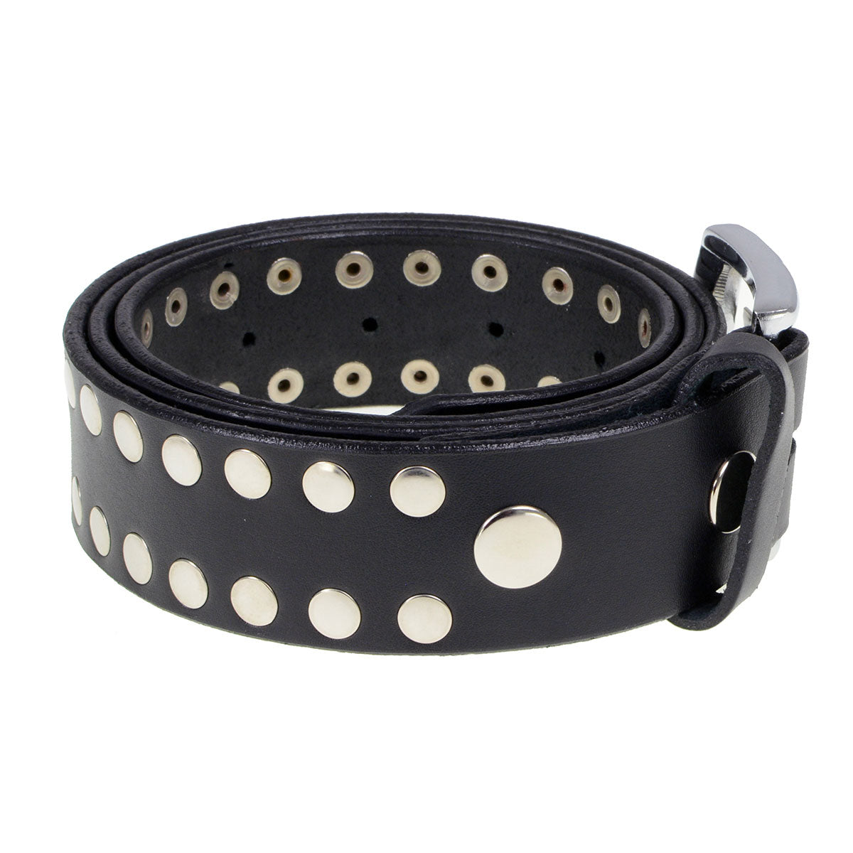 Milwaukee Leather MP7100 Men's Studded Black Genuine Leather