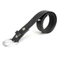 Milwaukee Leather MP7122 Men's Engine Block & Wings - Black Leather Belt w/ Interchangeable Buckle - 1.5 inches Wide