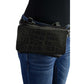 Milwaukee Leather MP8854 Women's Black Leather Multi Pocket Belt Bag