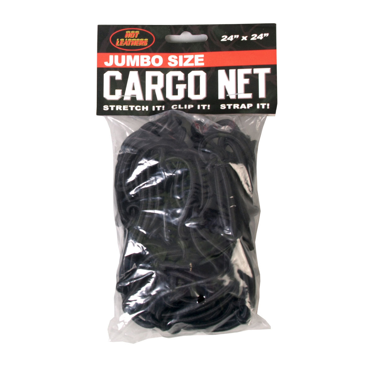 Hot Leathers Jumbo Motorcycle Storage Cargo Net mpa3014