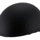 Milwaukee Performance Helmets MPH9710DOT Dot Approved Bare Bones Matte Black Half Motorcycle Helmet