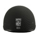 Milwaukee Performance Helmets MPH9712DOT Dot Approved Matte Black Half Motorcycle Helmet Biker
