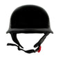 Milwaukee Helmets MPH9741DOT Motorrad DOT German Style Gloss Black Half Face Motorcycle Helmet Biker