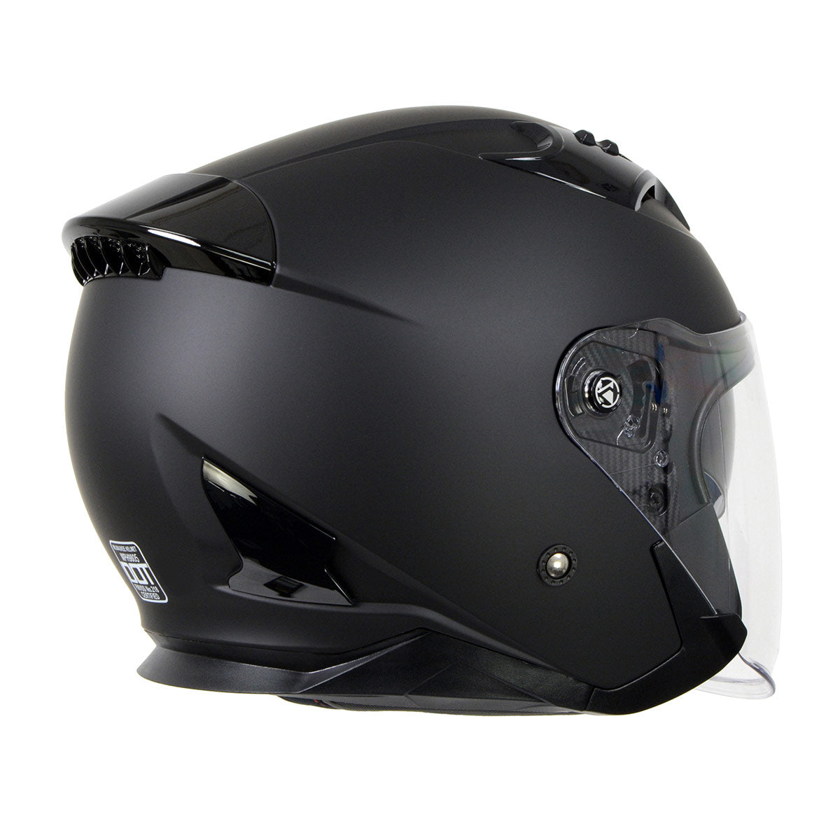 Milwaukee Performance Helmets MPH9805DOT Shift Open Face 3/4 Matte
