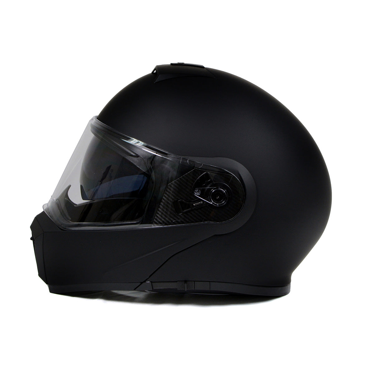 Milwaukee Helmets MPH9812DOT Flat Black Menace Advanced Motorcycle