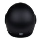 Milwaukee Helmets MPH9812DOT Flat Black Menace Advanced Motorcycle Modular Helmet Biker w/ Drop Down Visor