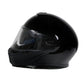 Milwaukee Helmets MPH9813DOT Gloss Black Menace DOT Approved Motorcycle Modular Helmet w/ Drop Down Visor