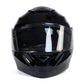Milwaukee Helmets MPH9815DOT Breeze Gloss Black Advanced Motorcycle Modular Helmet Biker w/ Drop Down Visor