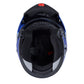Milwaukee Helmets MPH9818DOT Breeze Blue Advanced Motorcycle Modular Helmet Biker w/ Drop Down Visor