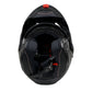 Milwaukee Helmets MPH9820DOT Flat Black Ominous Dual Sport Advanced Motorcycle Modular Helmet Biker