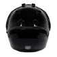 Milwaukee Helmets Gloss Black Ominous Dual Sport Advanced Motorcycle Modular Helmet DOT Approved MPH9821DOT