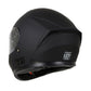 Milwaukee Helmets MPH9835DOT Sweeper Flat Black Advanced Motorcycle Full Face Helmet Biker w/ Drop Down Visor
