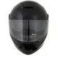 Milwaukee Helmets MPH9836DOT Sweeper Gloss Black DOT Approved Motorcycle Full Face Helmet Biker w/ Drop Down Visor
