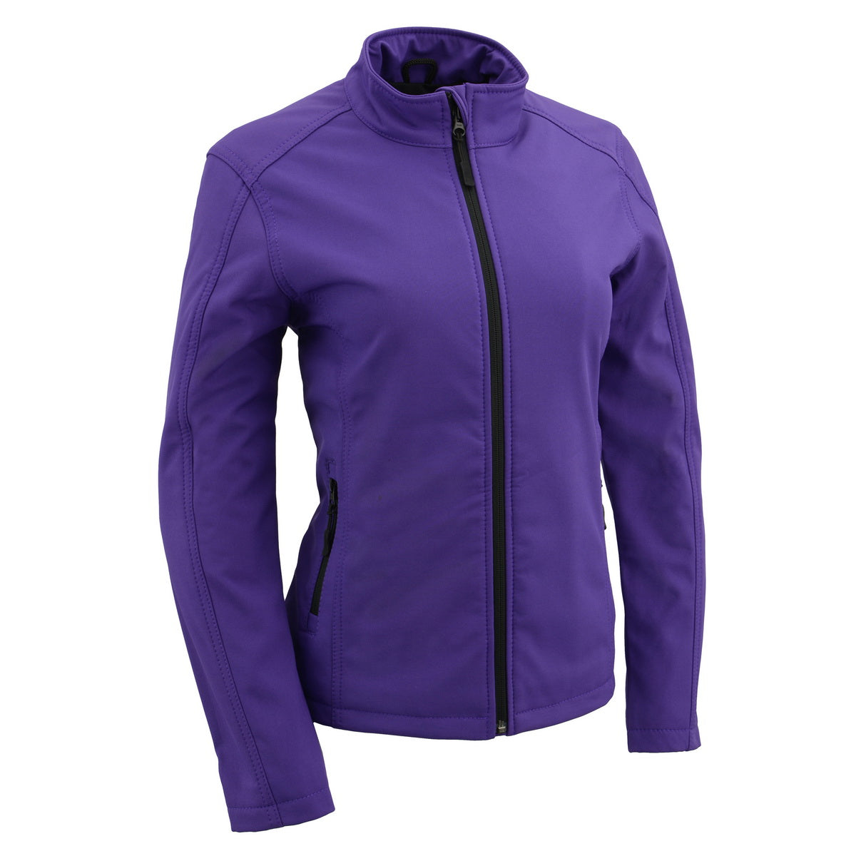 Milwaukee Leather MPL2763 Women's Purple Waterproof Lightweight Shell Jacket