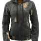 Milwaukee Leather MPL2779 Women's Mossy Oak Eclipse Zipper Front Hoodie