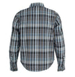 Milwaukee Leather MPM1626 Men's Plaid Flannel Biker Shirt with CE Approved Armor - Reinforced w/ Aramid Fiber