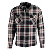 Milwaukee Leather MPM1635 Men’s Armored Riding Flannel – Full Aramid Fiber Lined, CE Shoulder/Elbow Armor