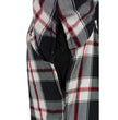Milwaukee Leather MPM1635 Men's Plaid Flannel Biker Shirt with CE Approved Armor - Reinforced w/ Aramid Fiber
