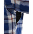 Milwaukee Leather MPM1645 Men's Plaid Flannel Biker Shirt with CE Approved Armor - Reinforced w/ Aramid Fiber