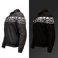 MMCC Men’s Bare Bones Hoodie – Reflective Skull Graphics Front & Back, Full Zip, 100 % Cotton, MPM1681