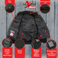 Nexgen Heat MPM1713SET12v Men's Grey 'Heated' Front Zipper Hoodie Jacket for Outdoor Activities w/ Battery Pack