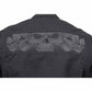 Milwaukee Leather MPM1730 Men's Black Padded Textile All Season Motorcycle Jacket w/ Reflective Skulls Artwork