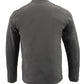 Nexgen Heat MPM1762SET Men’s Grey Soft Shell Heated Jacket - Standup Collar - for Winter Cold Weather Riding Outdoors
