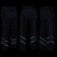 Milwaukee Leather MPM5706 Men's Black Vented Textile Chaps with Leather Trim