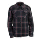 NexGen Heat Women’s NXL2602SET Bonnie Black/Grey Heated Flannel Sleeve Shirt for Outdoor Activities