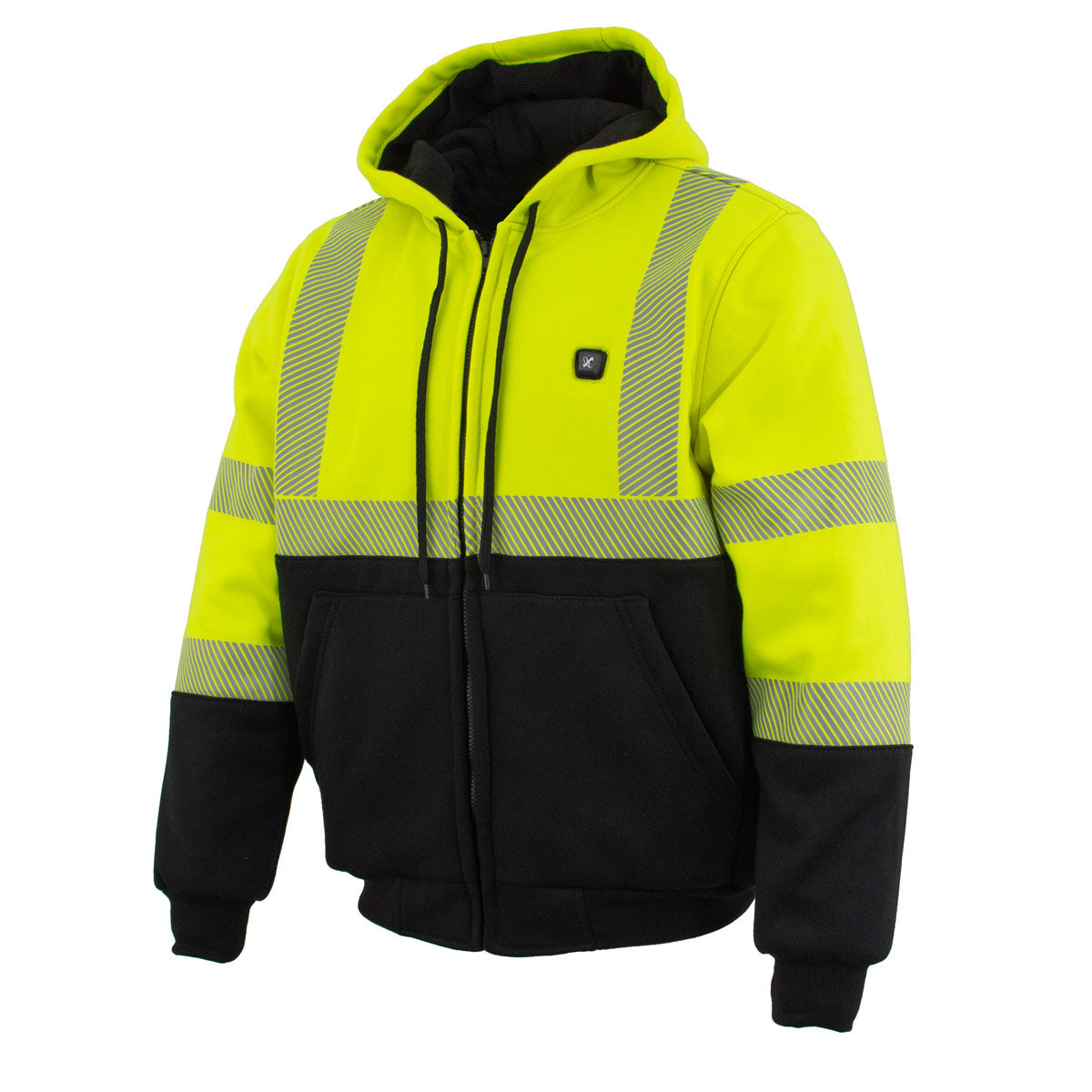 Nexgen Heat MPM1773SET Men's Heated High Visibility Work Hoodie