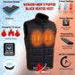 Nexgen Heat Men's NXM3301SET Puffer Black Heated Winter Vest - for Outdoor Winter Cold Weather Activities