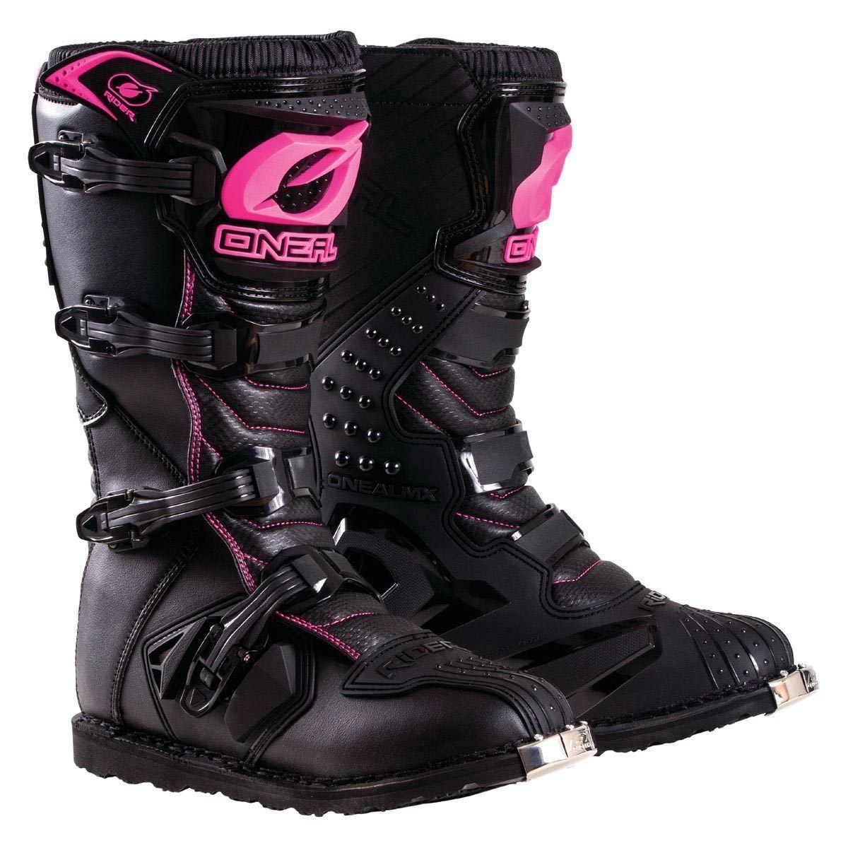 O'Neal Rider 2018 Youth Black/Pink Motocross Boots