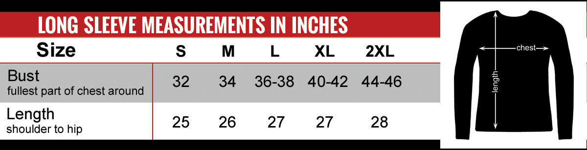 Hot Leathers GLD3038 'Asphalt Angel' Double-Sided Print Ladies Black Long Sleeve Shirt