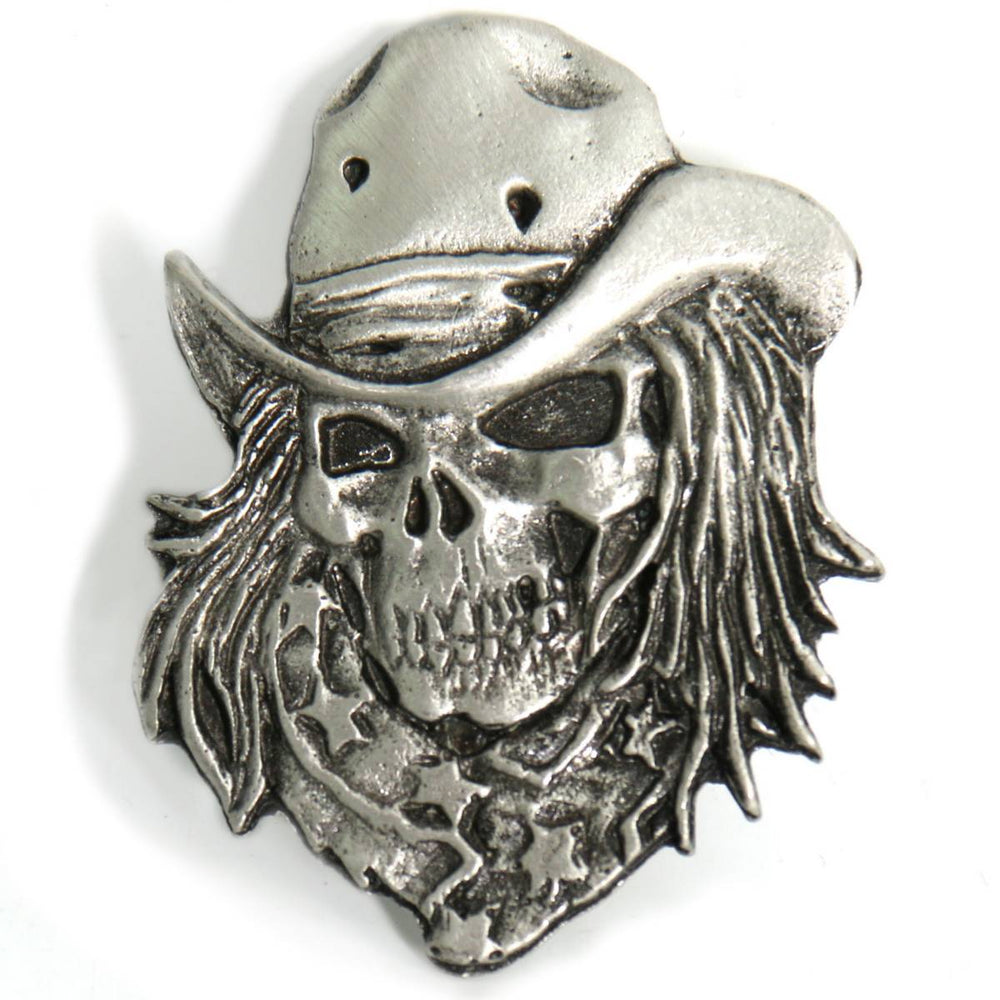 Milwaukee Leather PNA1012 Skull and Cross Bones Pin
