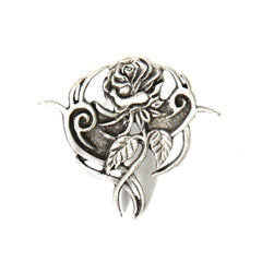 Milwaukee Leather MLP9206 Tribal Rose Pin For Jackets, Vest, Hats and Clothing