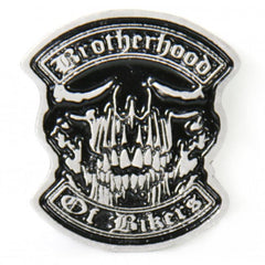 Milwaukee Leather MLP9236 Brotherhood of Bikers Pin For Jackets, Vest, Hats and Clothing